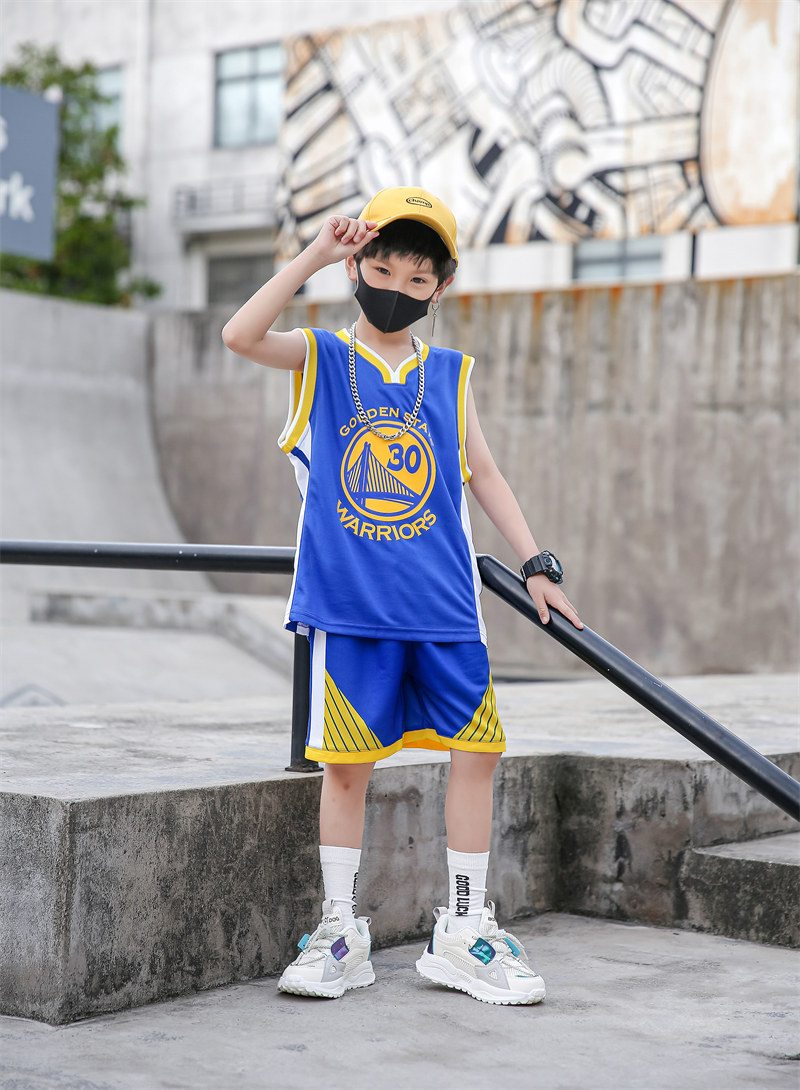 Children sports basketball vest two-piece set GB1-042