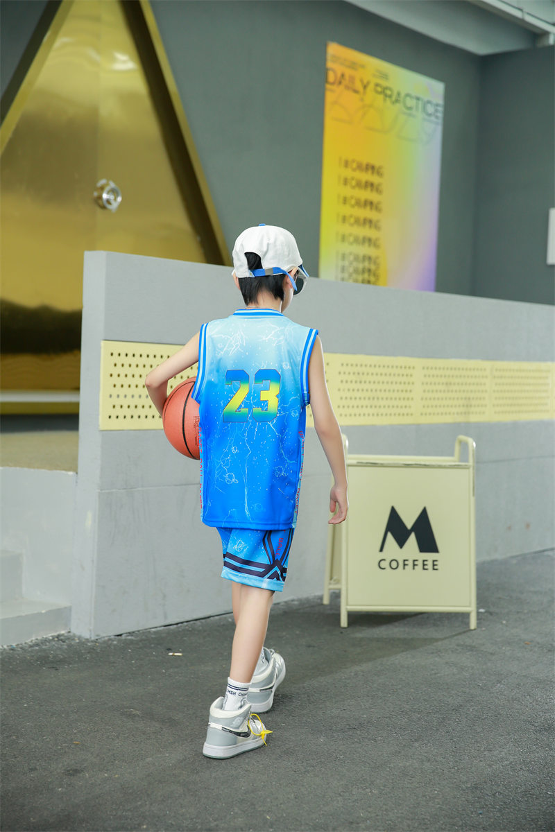 Children sports basketball vest suit GB1-119