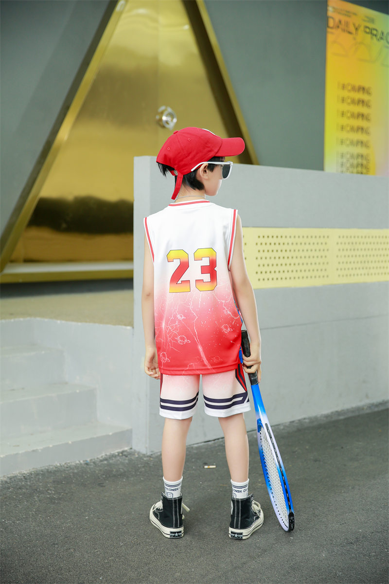 Children sports basketball vest suit GB1-119