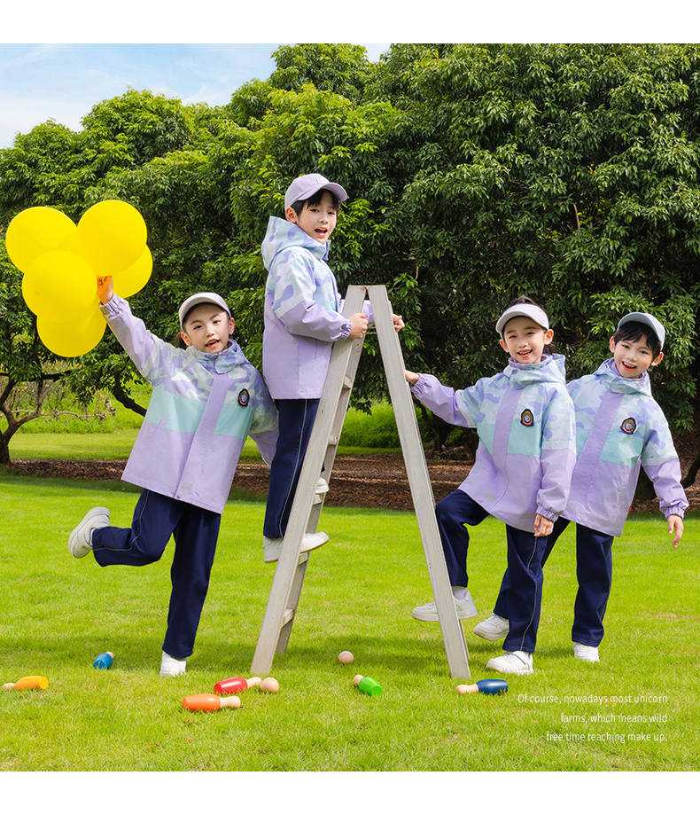 Tongqu companion primary and secondary school students jacket school uniform suit 216-9086