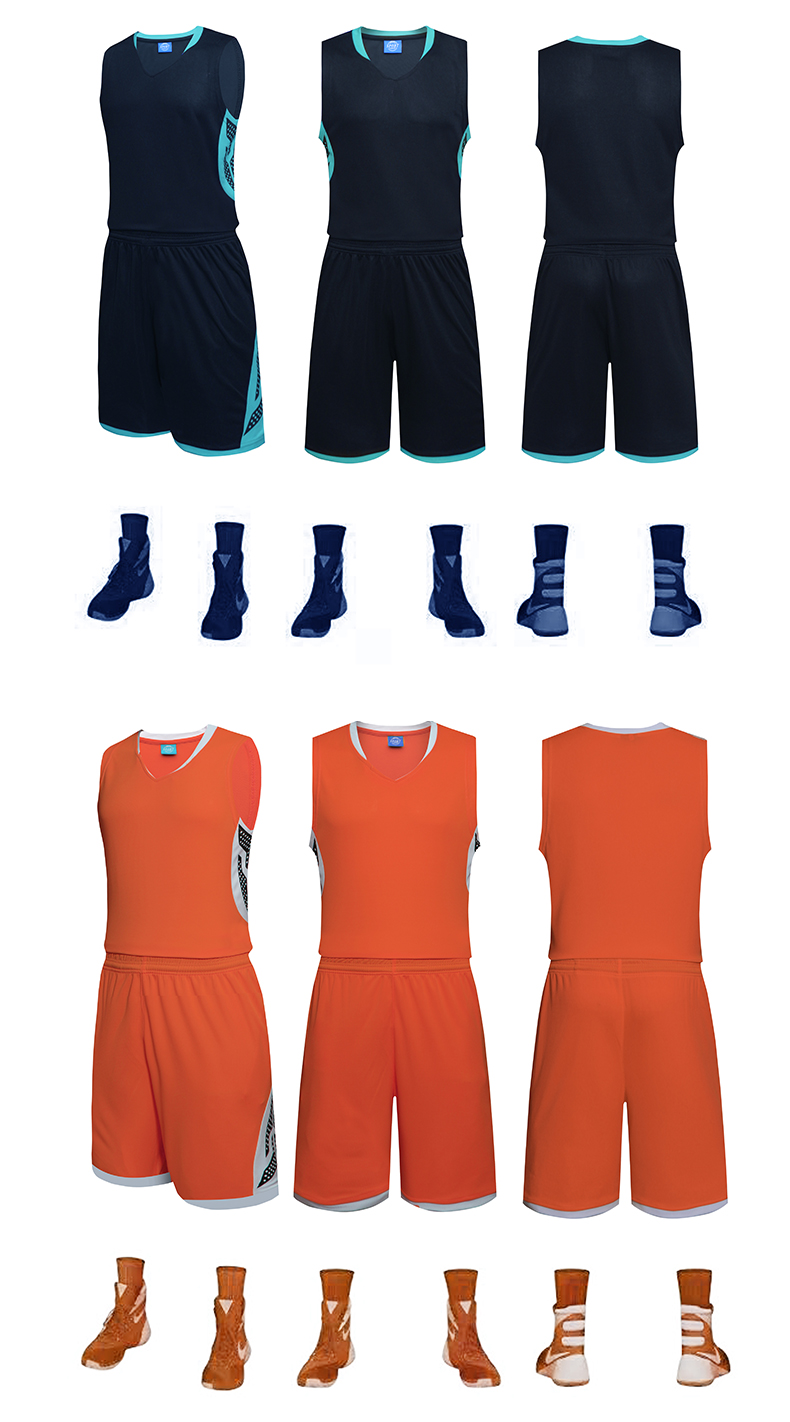 Team competition sports basketball suit men 49-3051