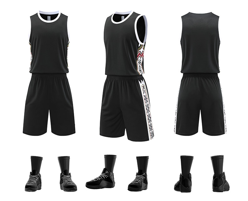 Sports sweat-absorbent training suit basketball suit 57-8059