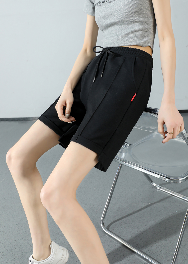 Sports wear loose five-point ice silk casual pants G32-60180