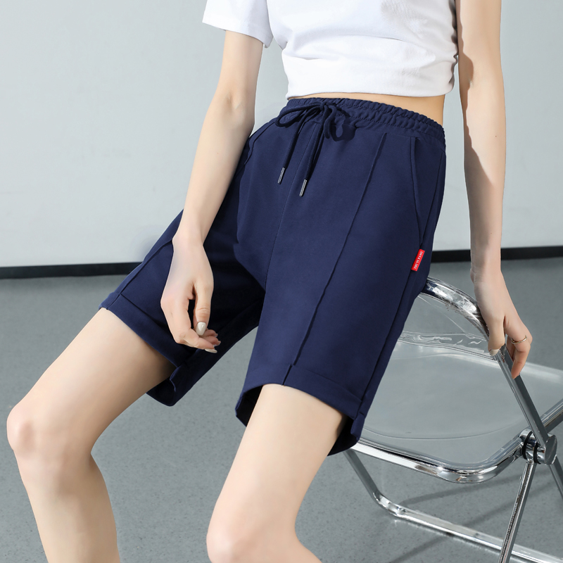 Sports wear loose five-point ice silk casual pants G32-60180