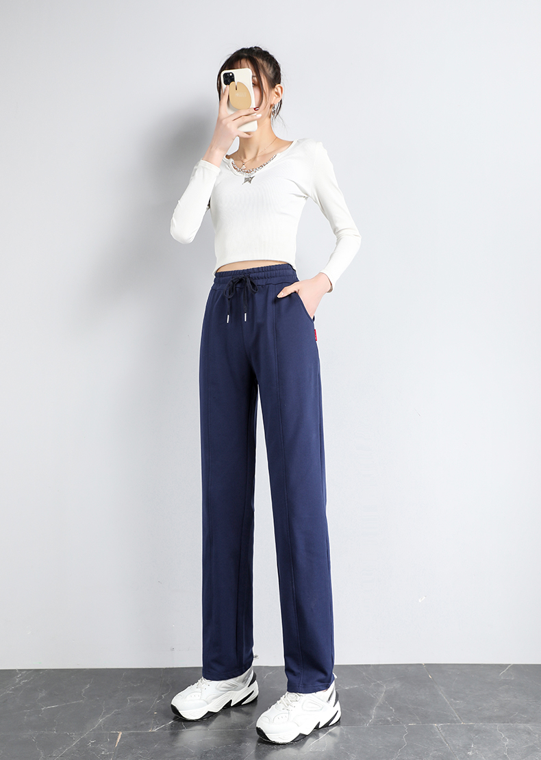 Loose straight slim drape straight trousers G32-XZ95239