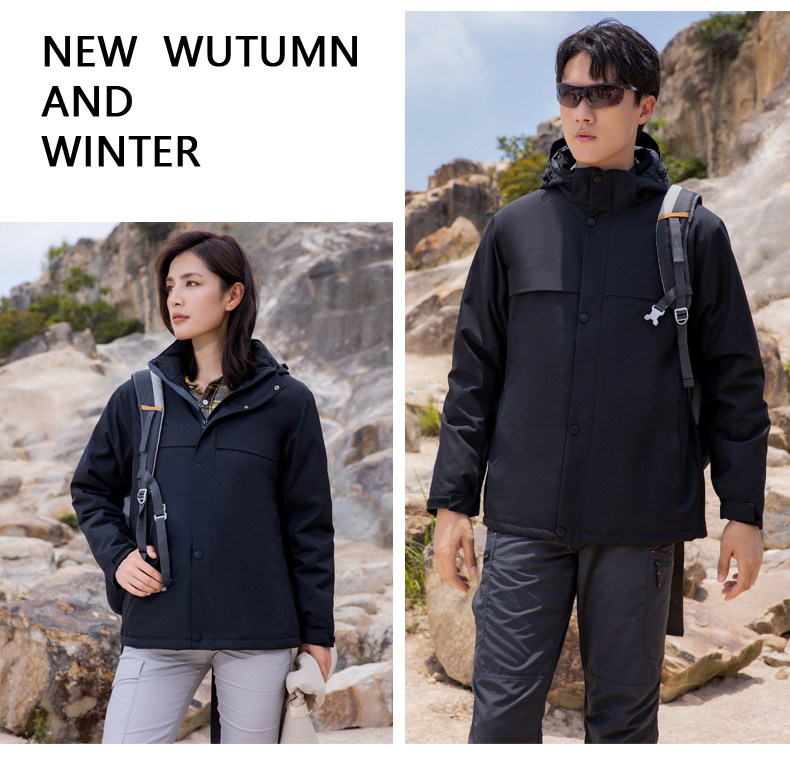 Outdoor warm single layer thick jacket 158-3066