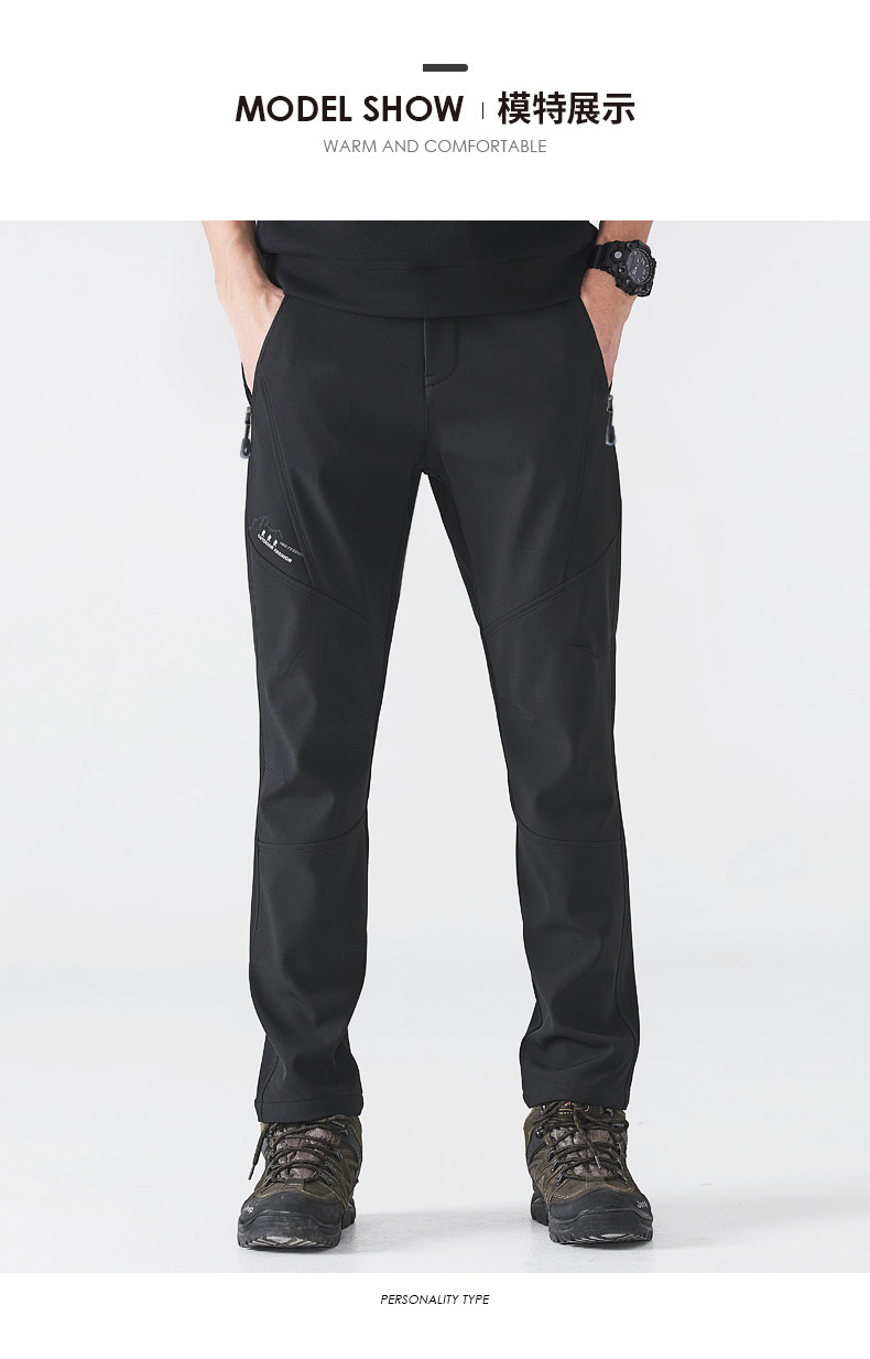 Men mountaineering thickened skiing pants KE2-5859 men