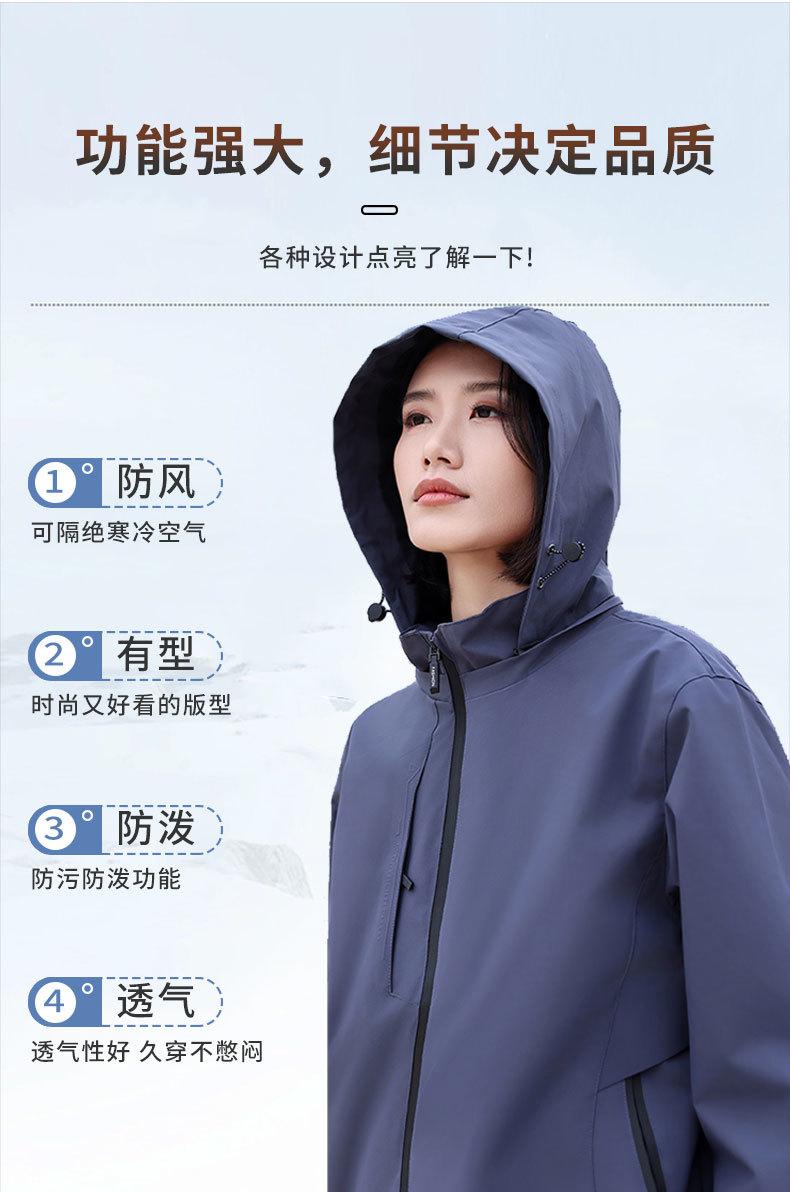 High-end solid color thin single-layer jacket YZ01-568