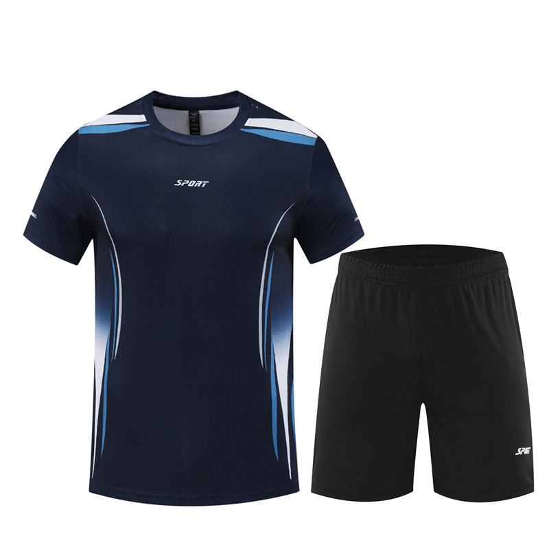 Round neck short sleeve T-shirt running sports training suit GB4-8806