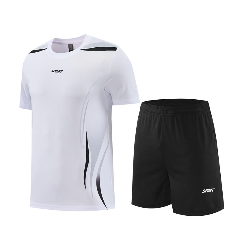 Round neck short sleeve T-shirt running sports training suit GB4-8806