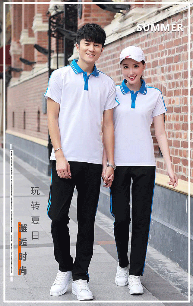 Short-sleeved sports suit universal style KA-1388