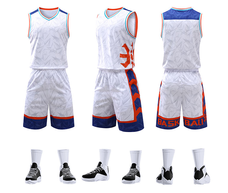 Sports quick-drying loose basketball suit G15-227 adult