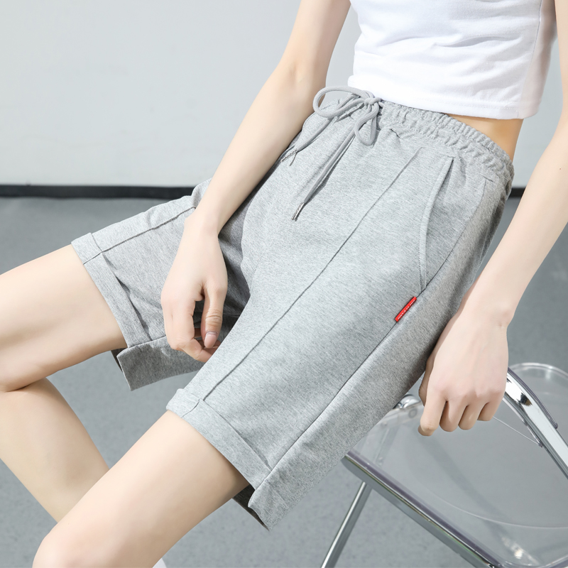 Sports wear loose five-point ice silk casual pants G32-60180