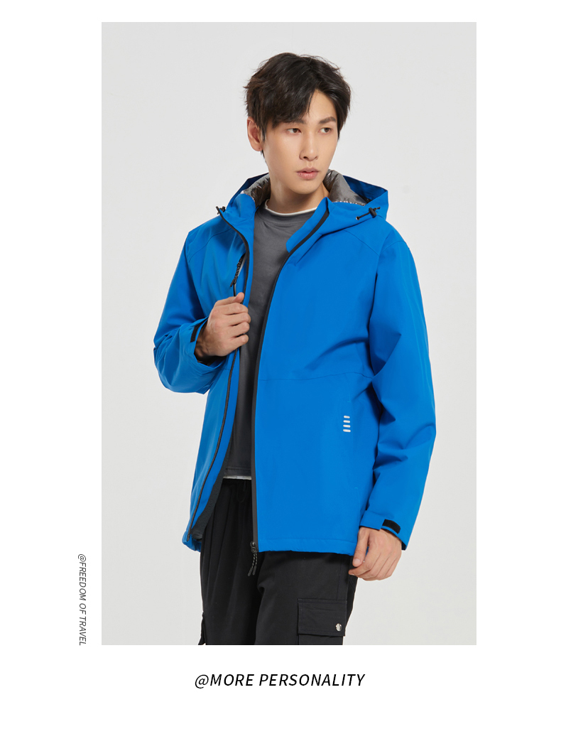 High-end fashion outdoor solid color jacket GJ18-AMD05