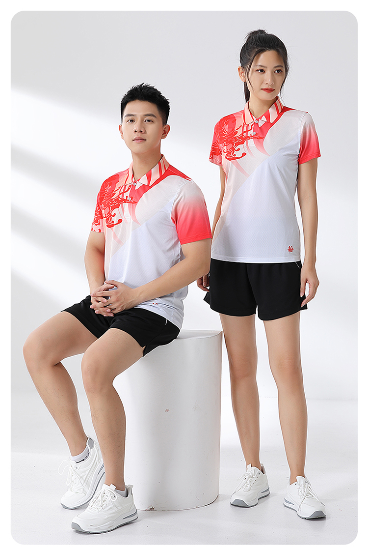 Quick-drying comfortable casual sportswear table tennis badminton suits for men and women GM2-5003