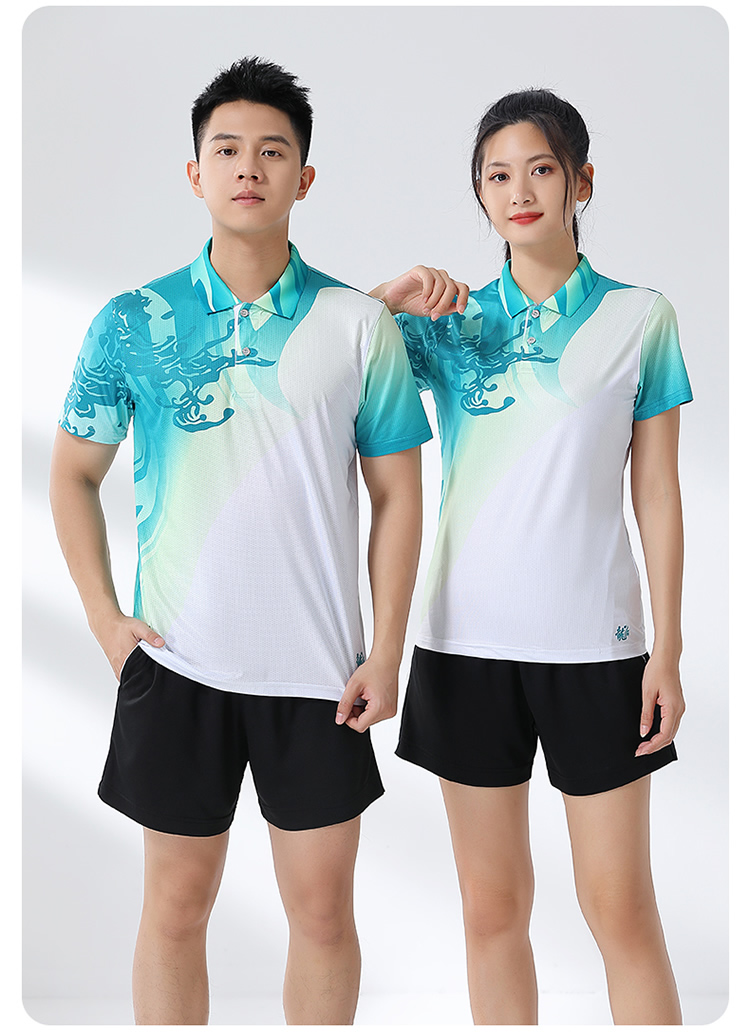 Quick-drying comfortable casual sportswear table tennis badminton suits for men and women GM2-5003