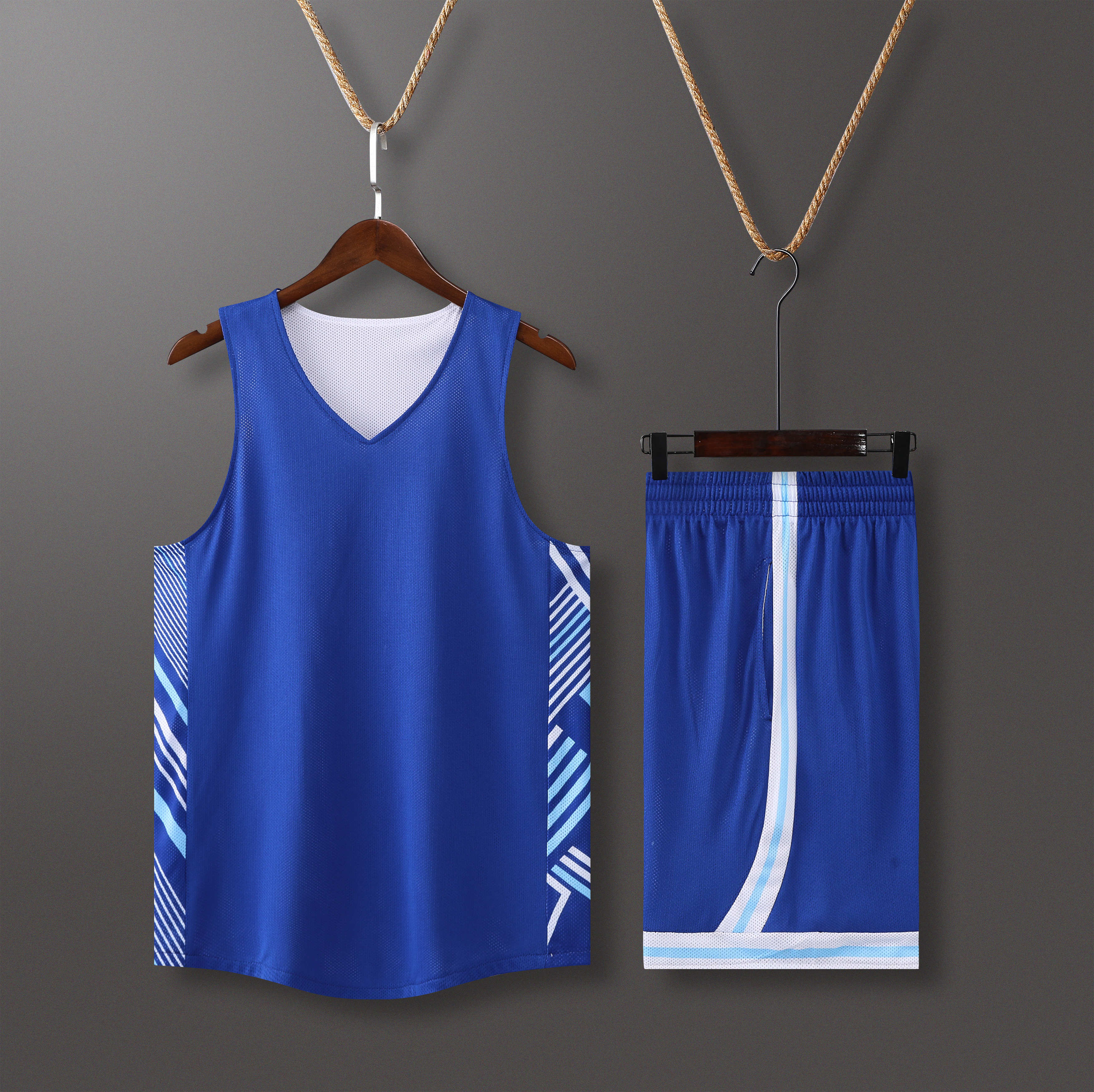 American style breathable casual double-sided vest basketball uniform suit GB9-2026