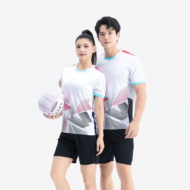 V-neck short-sleeved T-shirt sports training suit GB4-2006