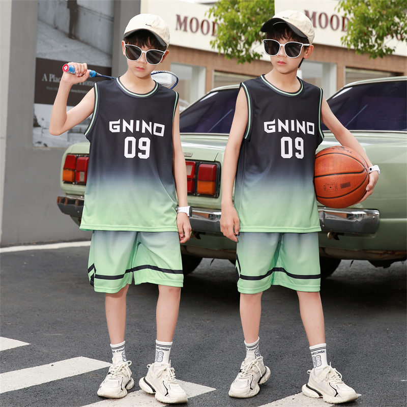 Children sports basketball vest suit GB1-202