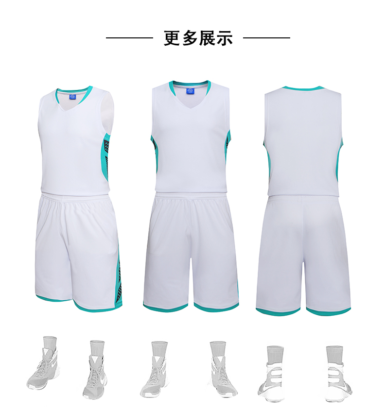 Team competition sports basketball suit men 49-3051