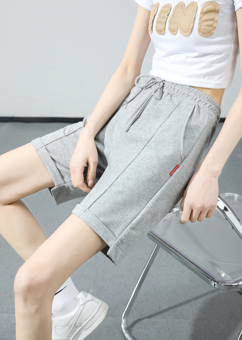 Sports wear loose five-point ice silk casual pants G32-60180