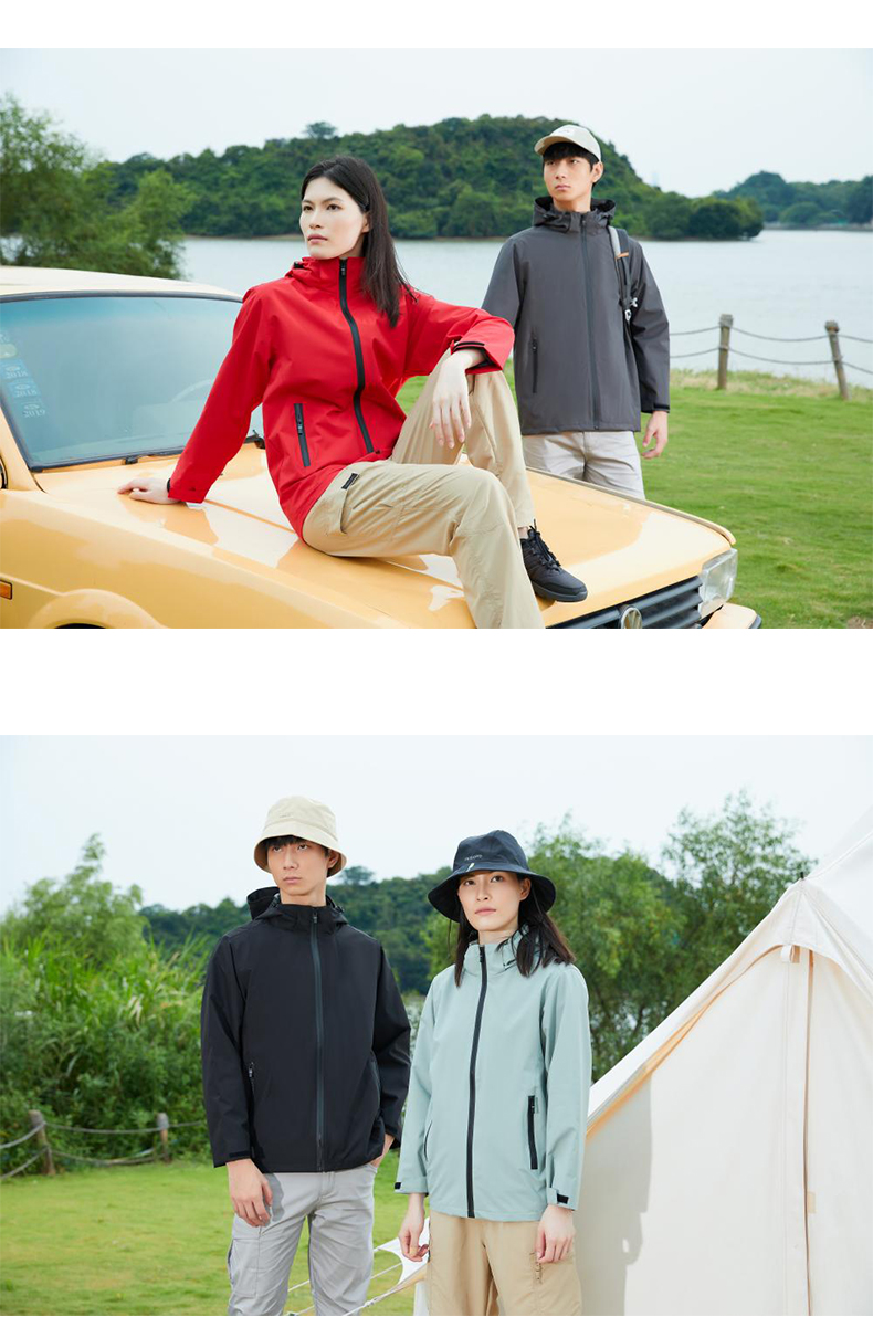 Waterproof outdoor sports thin single-layer jacket 158-5199