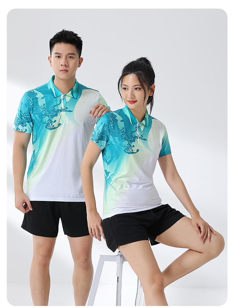 Quick-drying comfortable casual sportswear table tennis badminton suits for men and women GM2-5003