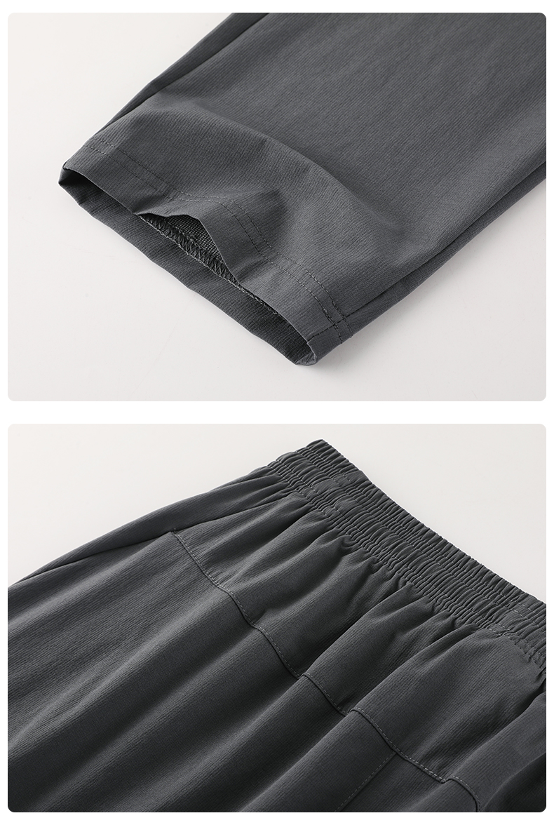 High elastic quick-drying air-conditioning sports trousers flat-leg G19-3027