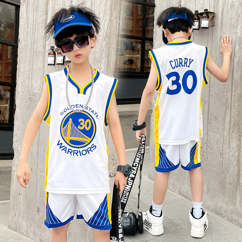 Children sports basketball vest two-piece set GB1-042