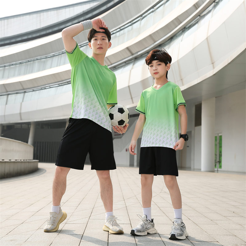 Children ice silk quick-drying running football training suit GB1-A001