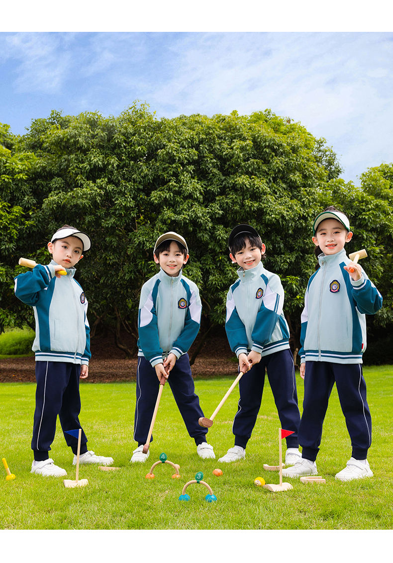 Tongqu companion primary and secondary school students jacket school uniform suit 216-9087