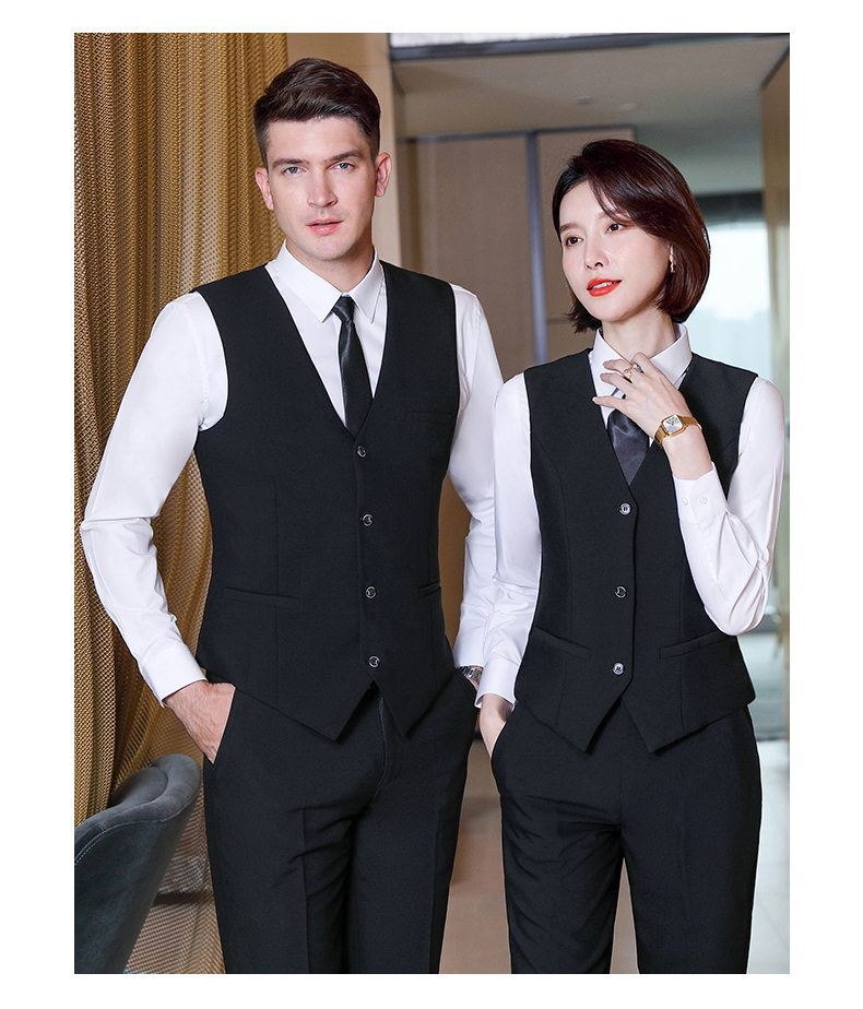 Business weft elastic women suit vest DZ1-1910/1911 vest women