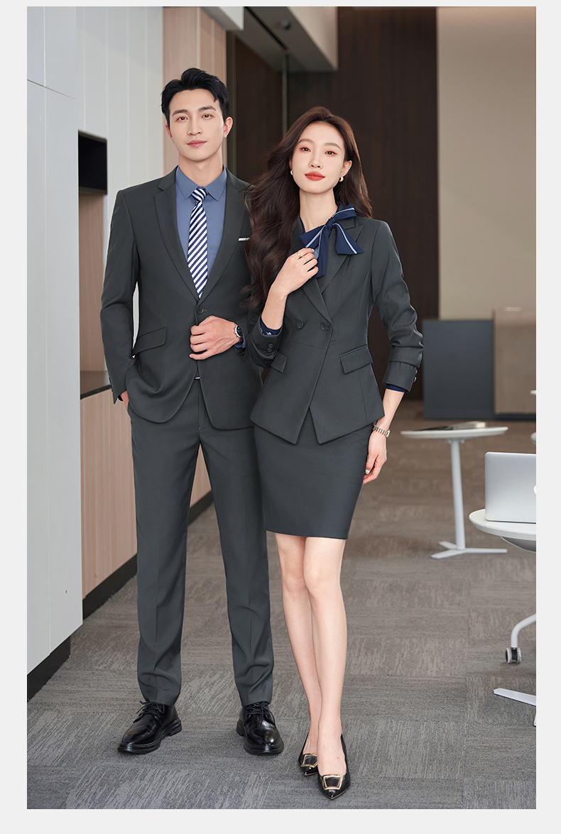 Professional business suit women one-button thickened serge suit vest DY1-YR610 one-button female vest