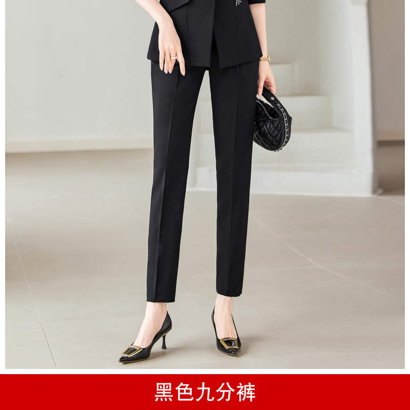 OL workplace commuting casual suit set nine-point pants DY3-536K