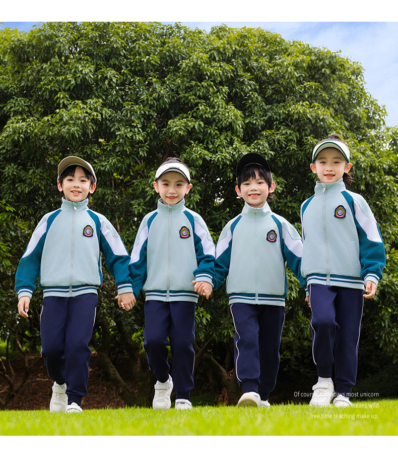 Tongqu companion primary and secondary school students school uniform spring and autumn suit 216-8087