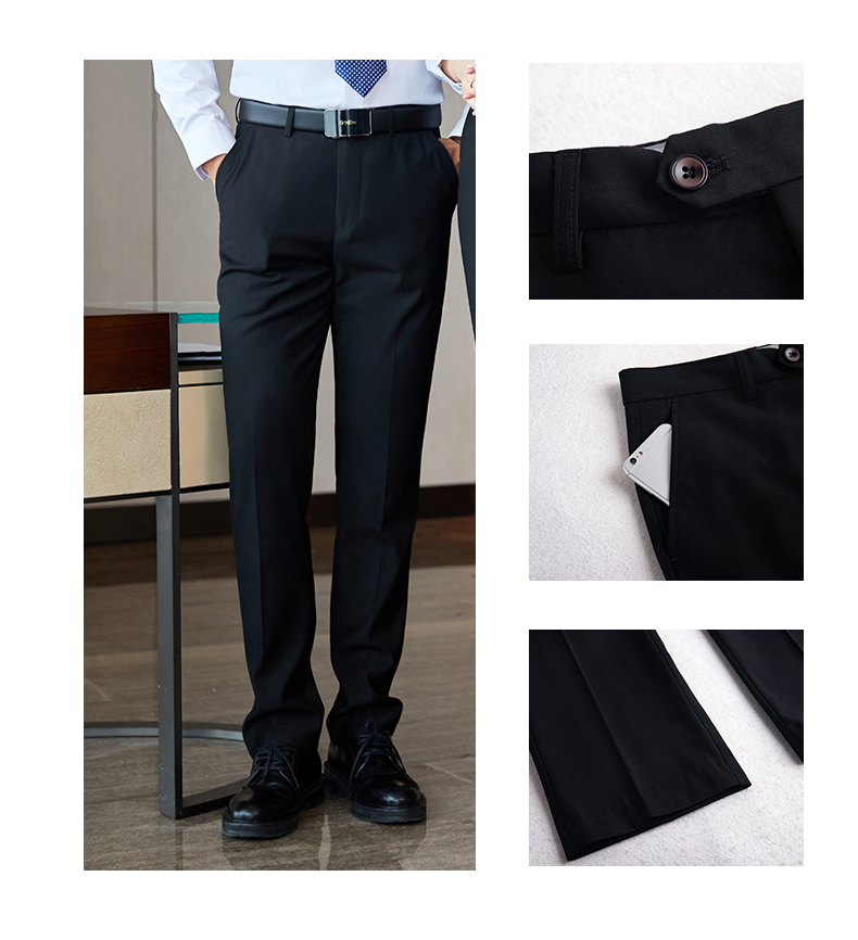 Business temperament extra thick professional suit trousers 129-8511 trousers