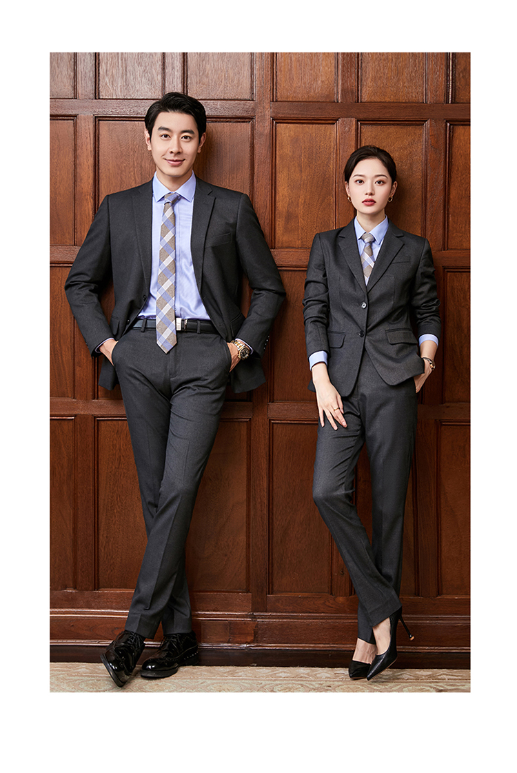 Business temperament professional wear four-way stretch trousers for men and women 129-9522 trousers