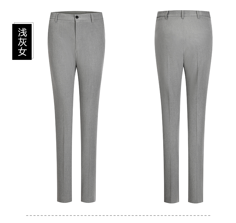 Business professional color spinning fabric women trousers DZ1-7911 trousers for women