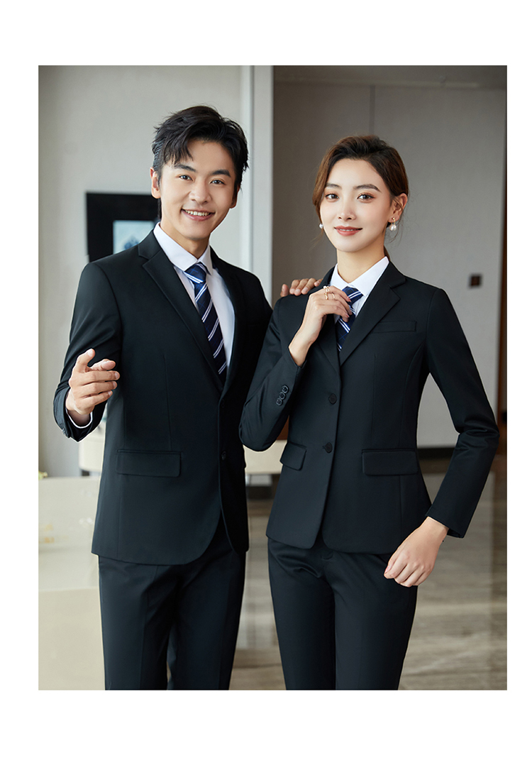 Business temperament professional wear four-way stretch trousers for men and women 129-9522 trousers