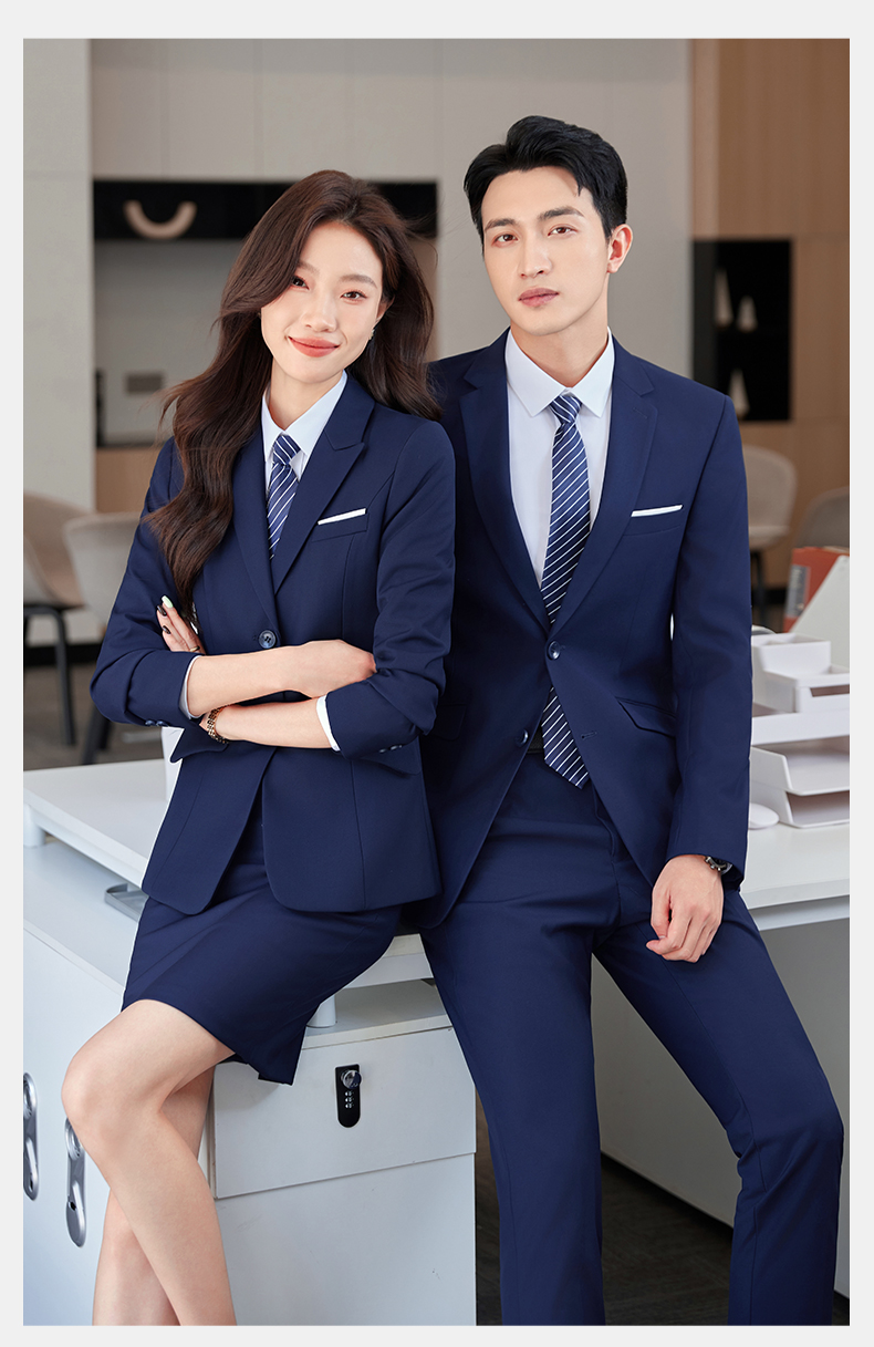 Professional business suit men double button thick serge suit jacket DY1-YR610 double button men jacket