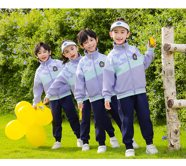 Tongqu companion primary and secondary school students school uniform spring and autumn suit 216-8086