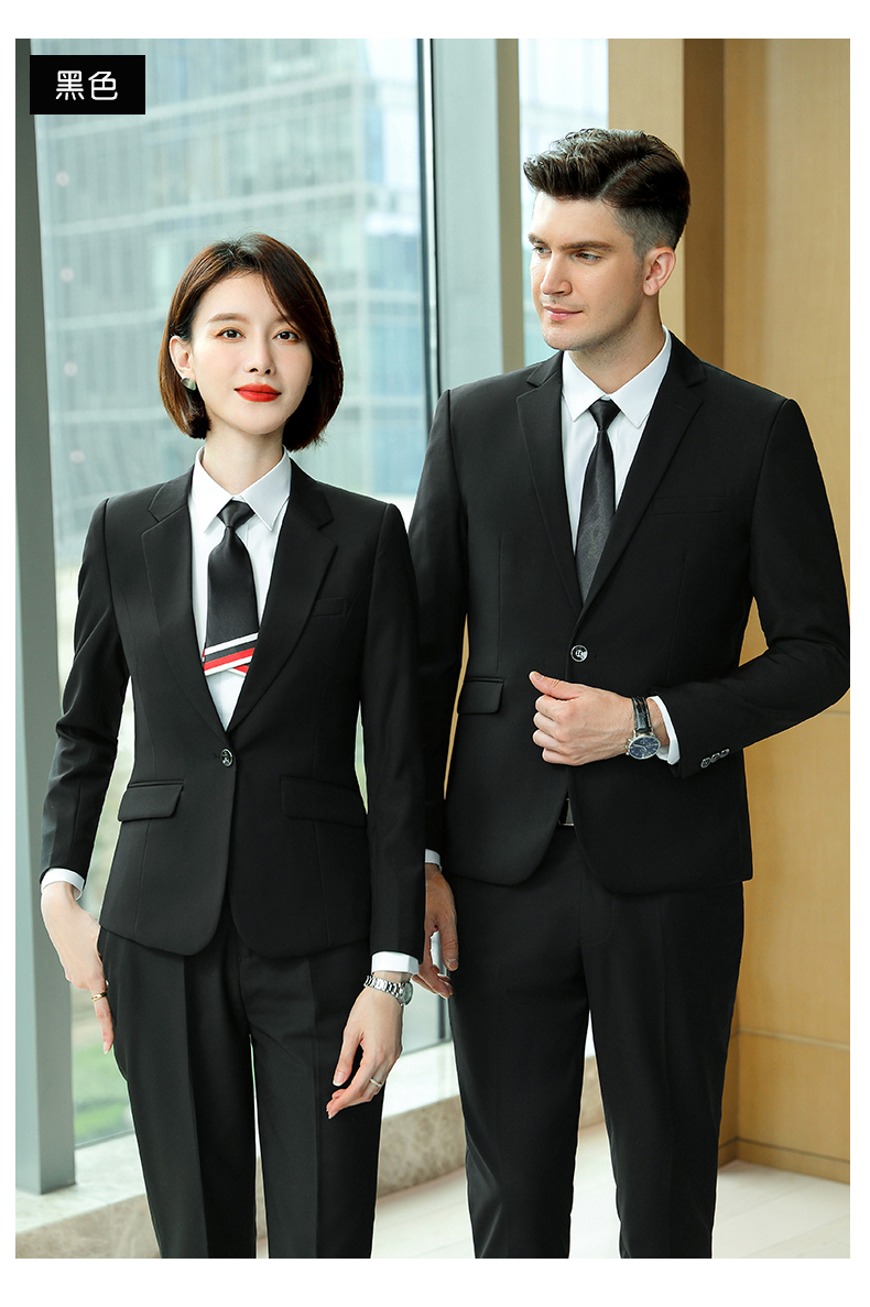 Single button thick serge fabric business slim men suit jacket DZ1-6833/6839 suit jacket men