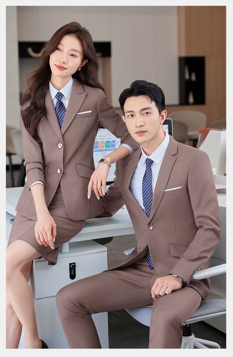 Professional business suit men double button thick serge suit jacket DY1-YR610 double button men jacket