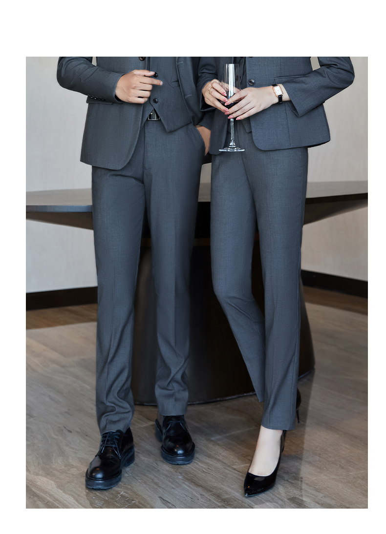 Business temperament extra thick professional suit trousers 129-8511 trousers