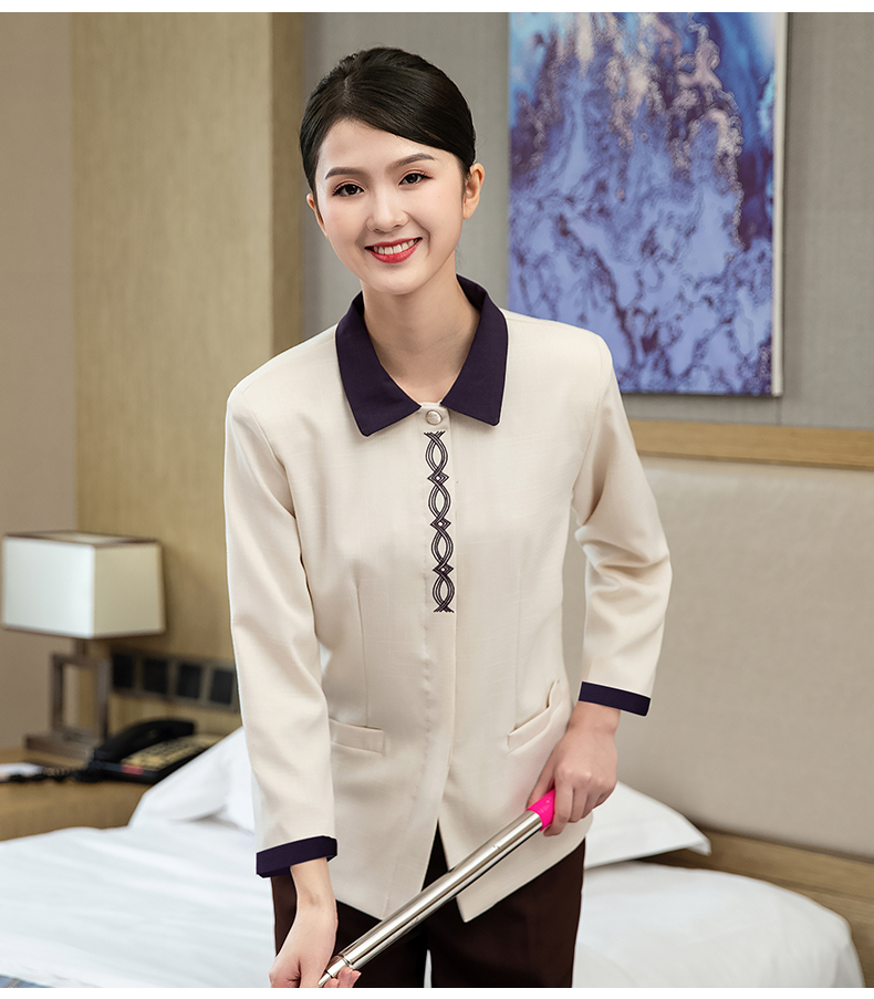 Hotel long-sleeved cleaning clothes for women H20-C21-893