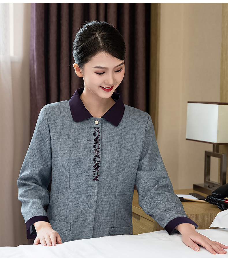 Hotel long-sleeved cleaning clothes for women H20-C21-893