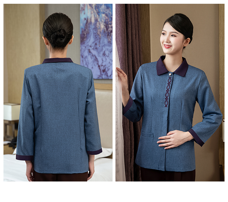 Hotel long-sleeved cleaning clothes for women H20-C21-893