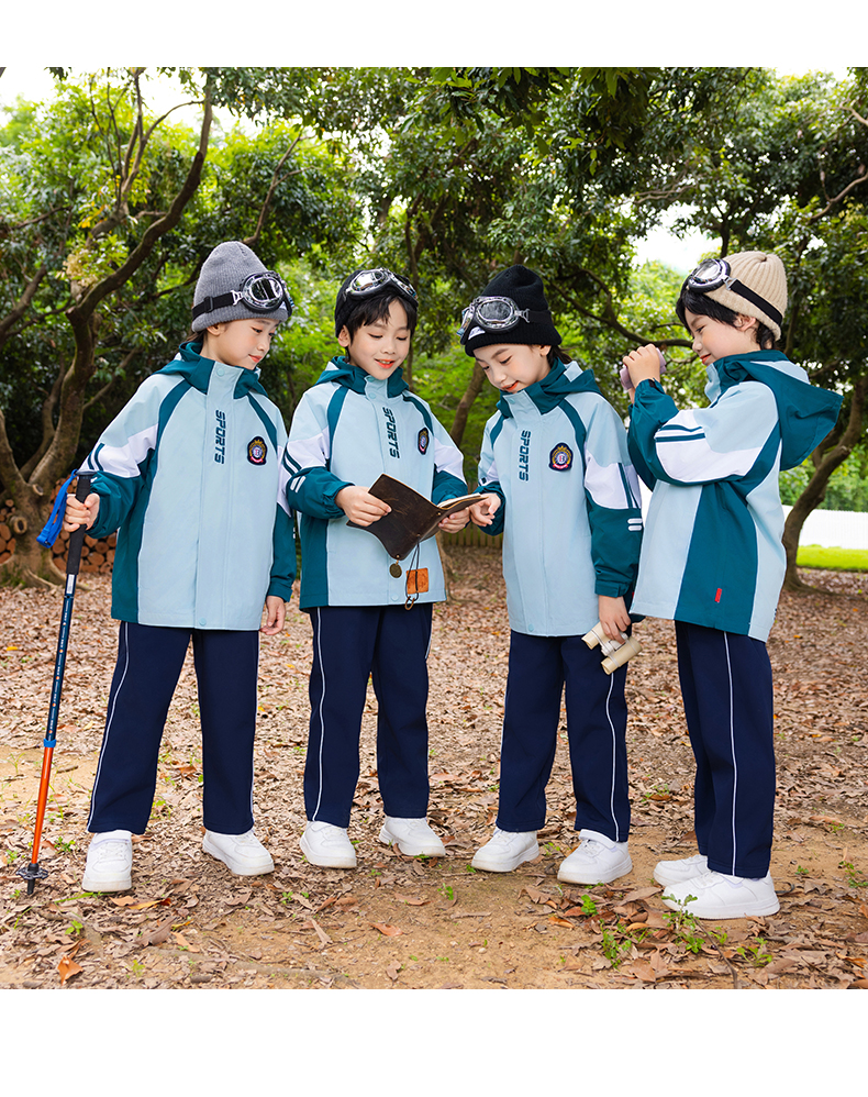 Tongqu companion primary and secondary school students school uniform spring and autumn suit 216-8087