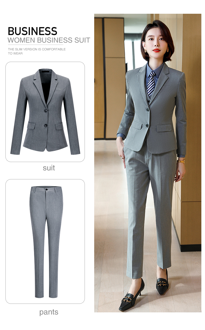 Professional slim fit dyed fabric women suit jacket DZ1-7911 suit jacket women