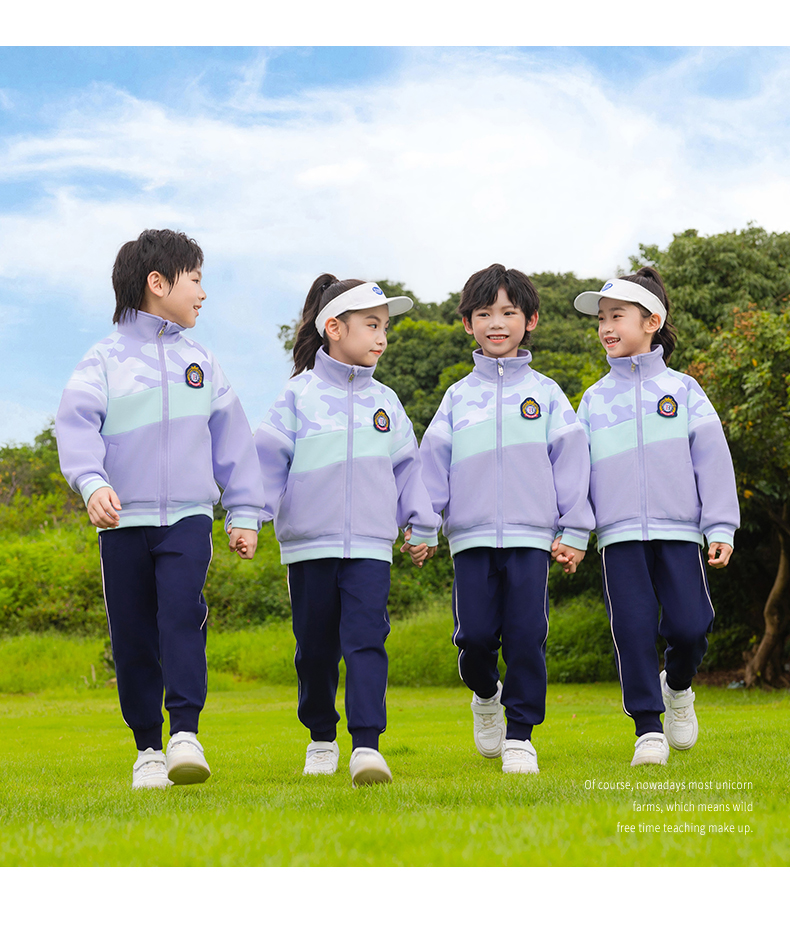 Tongqu companion primary and secondary school students school uniform spring and autumn suit 216-8086